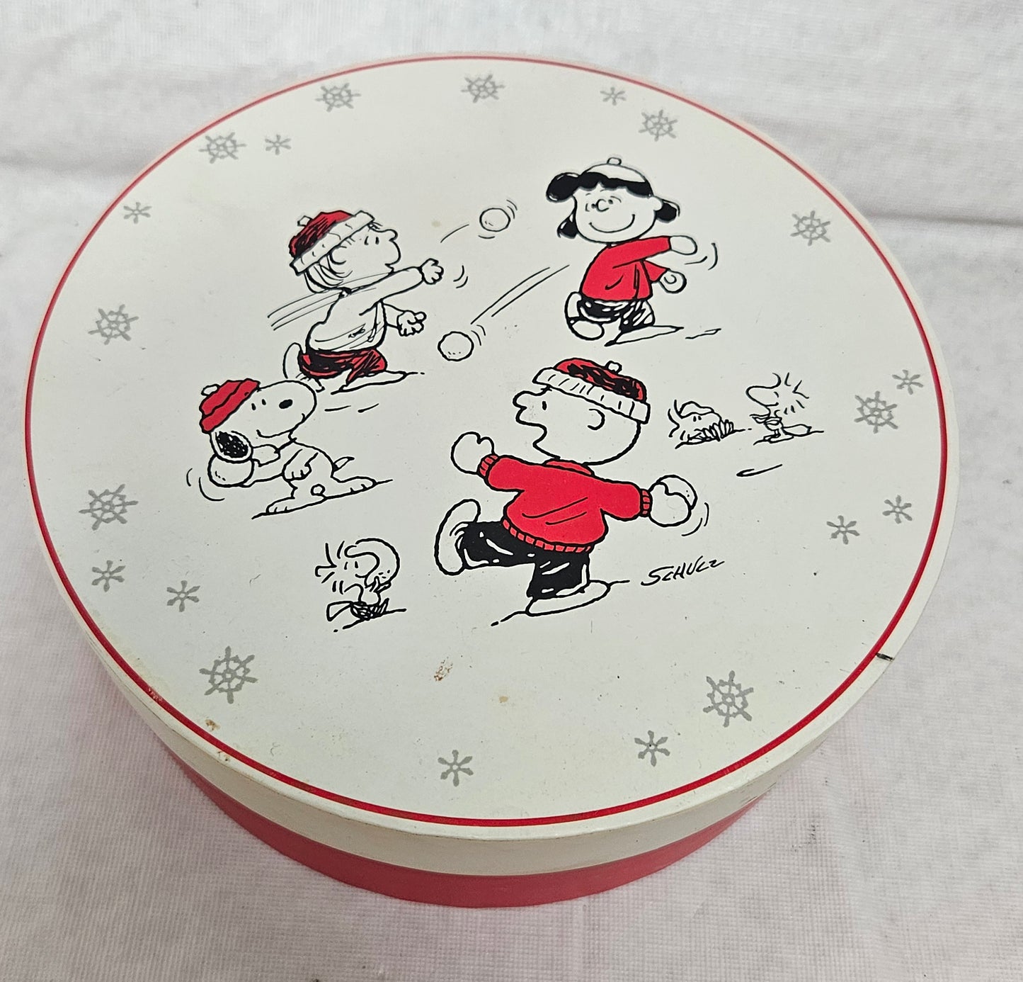 Hallmark Peanuts Dessert Plates Set of 4 with Box