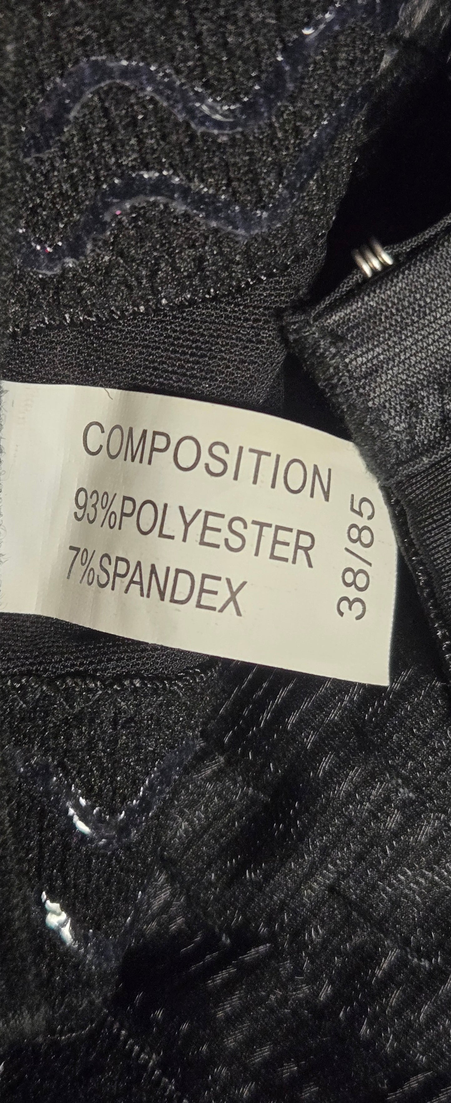 Black Sequin Bustier Crop Top Spaghetti Straps Party Clubwear Sparkly Top