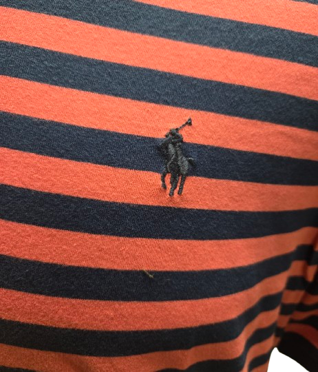 Polo Ralph Lauren Classic Fit Red/Blue Striped Shirt      s7