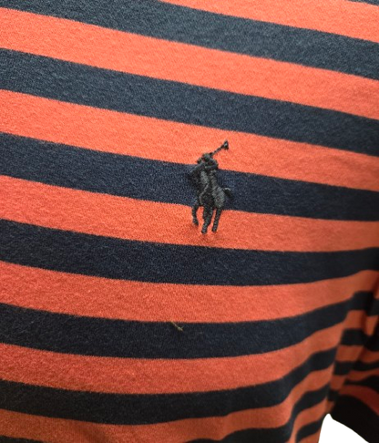 Polo Ralph Lauren Classic Fit Red/Blue Striped Shirt      s7