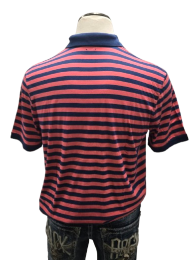 Polo Ralph Lauren Classic Fit Red/Blue Striped Shirt      s7