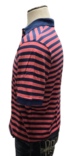Polo Ralph Lauren Classic Fit Red/Blue Striped Shirt      s7