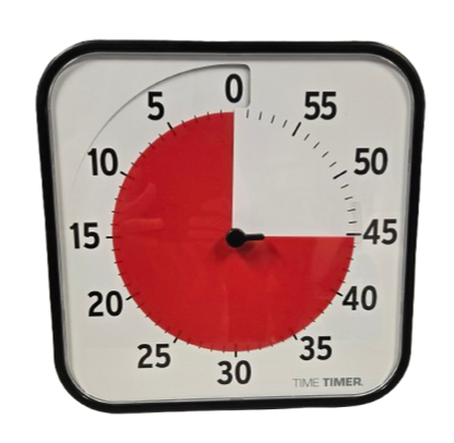 Time Timer 60 Minute Visual 12" Plastic