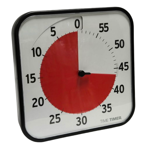 Time Timer 60 Minute Visual 12" Plastic