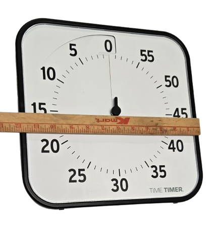 Time Timer 60 Minute Visual 12" Plastic