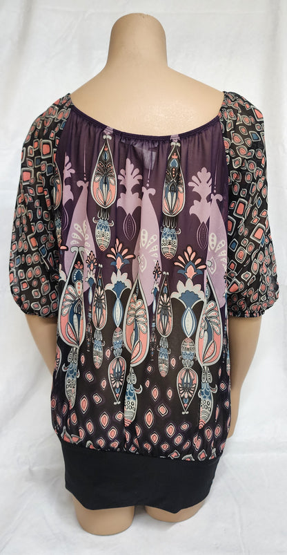 CHARLOTTE RUSSE - 3/4 Length Sleeve Shirt