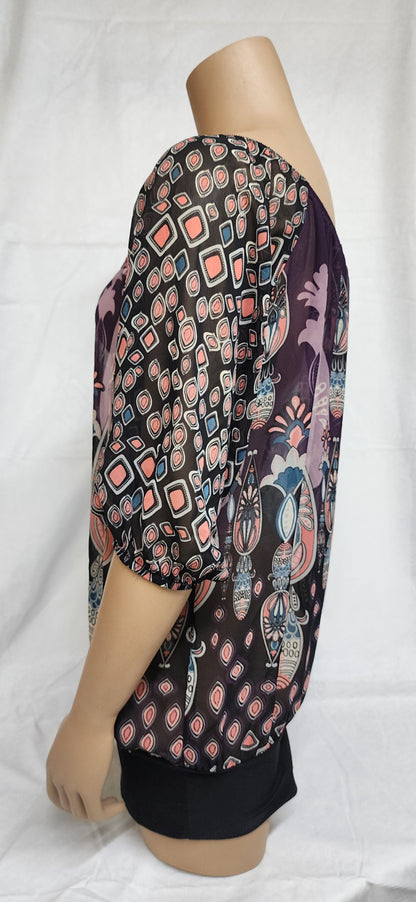 CHARLOTTE RUSSE - 3/4 Length Sleeve Shirt