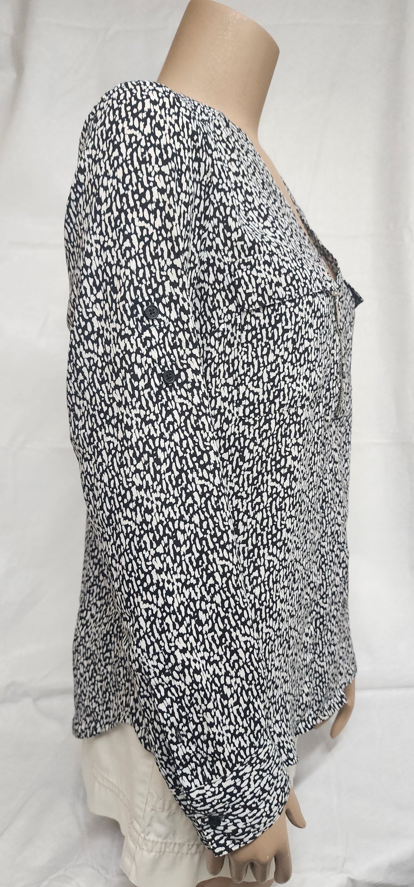 EXPRESS - 1/2 Zip, Long Sleeve Shirt