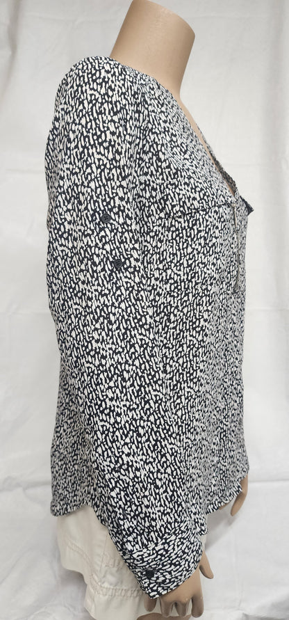 EXPRESS - 1/2 Zip, Long Sleeve Shirt