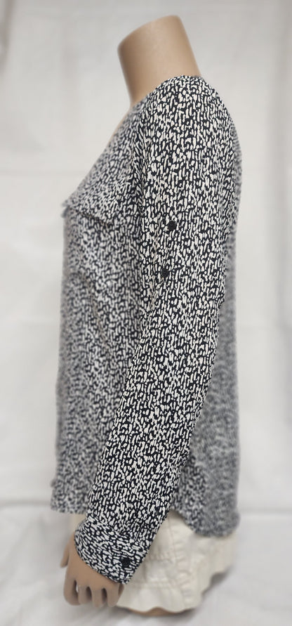 EXPRESS - 1/2 Zip, Long Sleeve Shirt