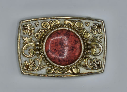 Belt Buckle - Western Buckles Natural Stone