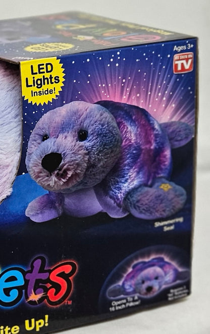 Glow Pets Pillow Pets Seal - Magical Pets that Lite Up!