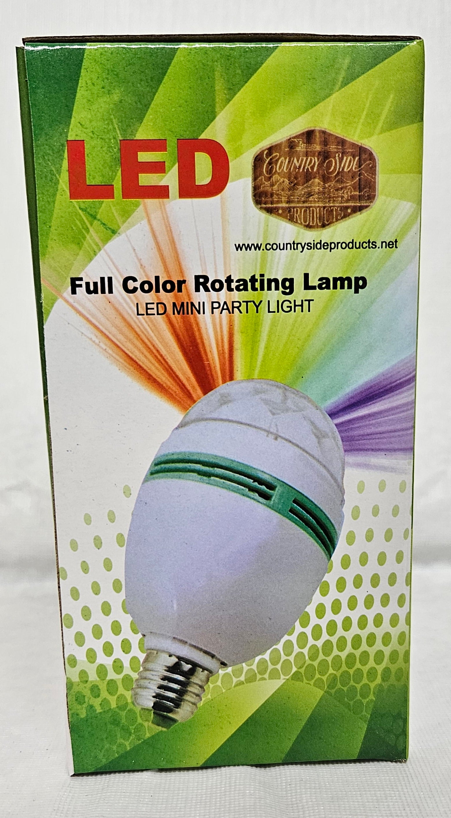 LED - Full Color Rotating Lamp - Mini Party Light – ROOs