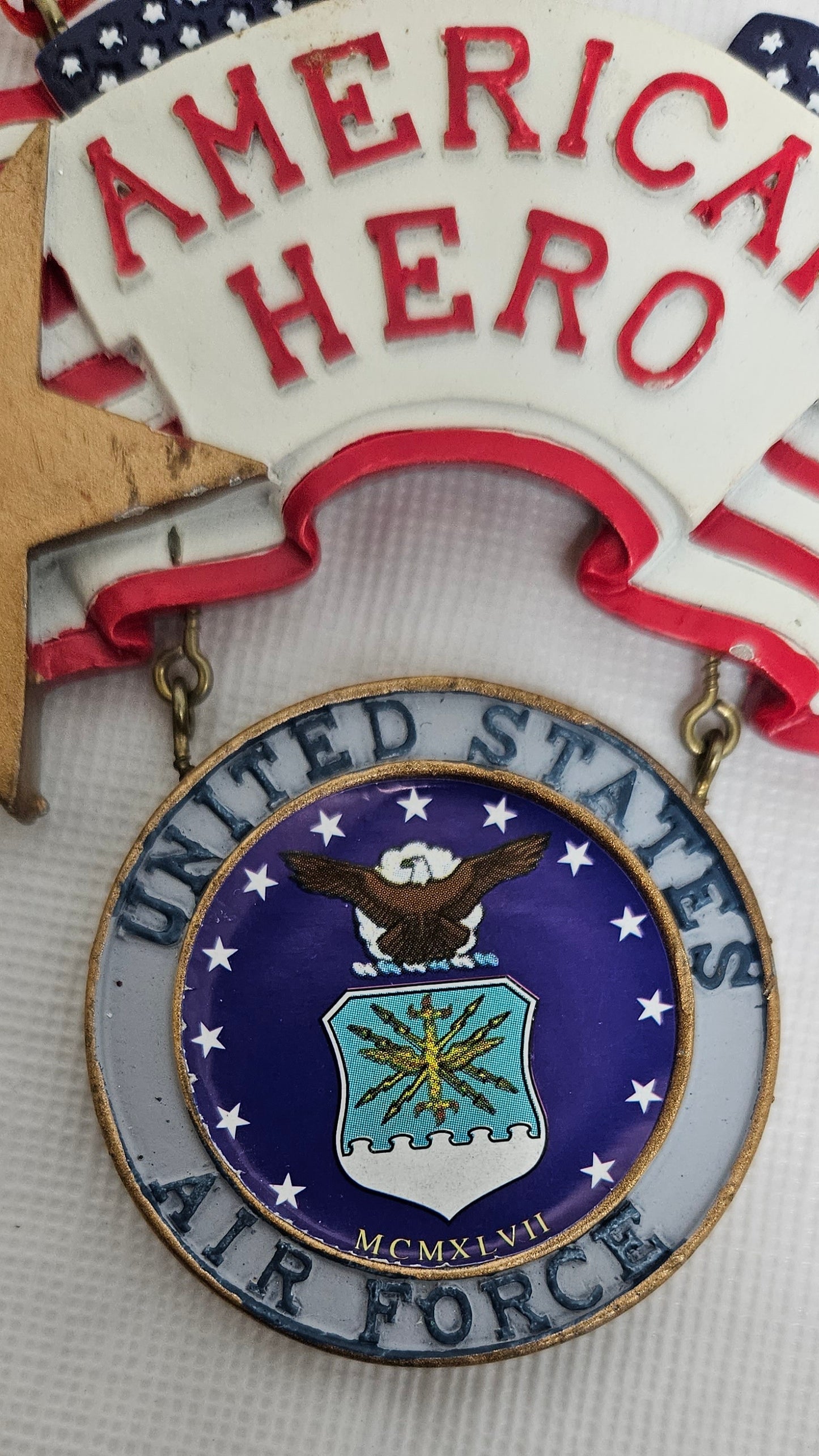 AMERICAN HERO Christmas Ornament - United States Air Force