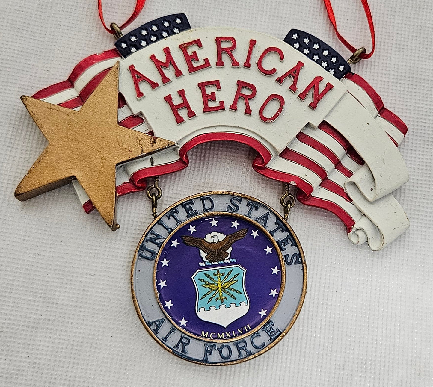 AMERICAN HERO Christmas Ornament - United States Air Force