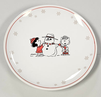 Hallmark Peanuts Dessert Plates Set of 4 with Box