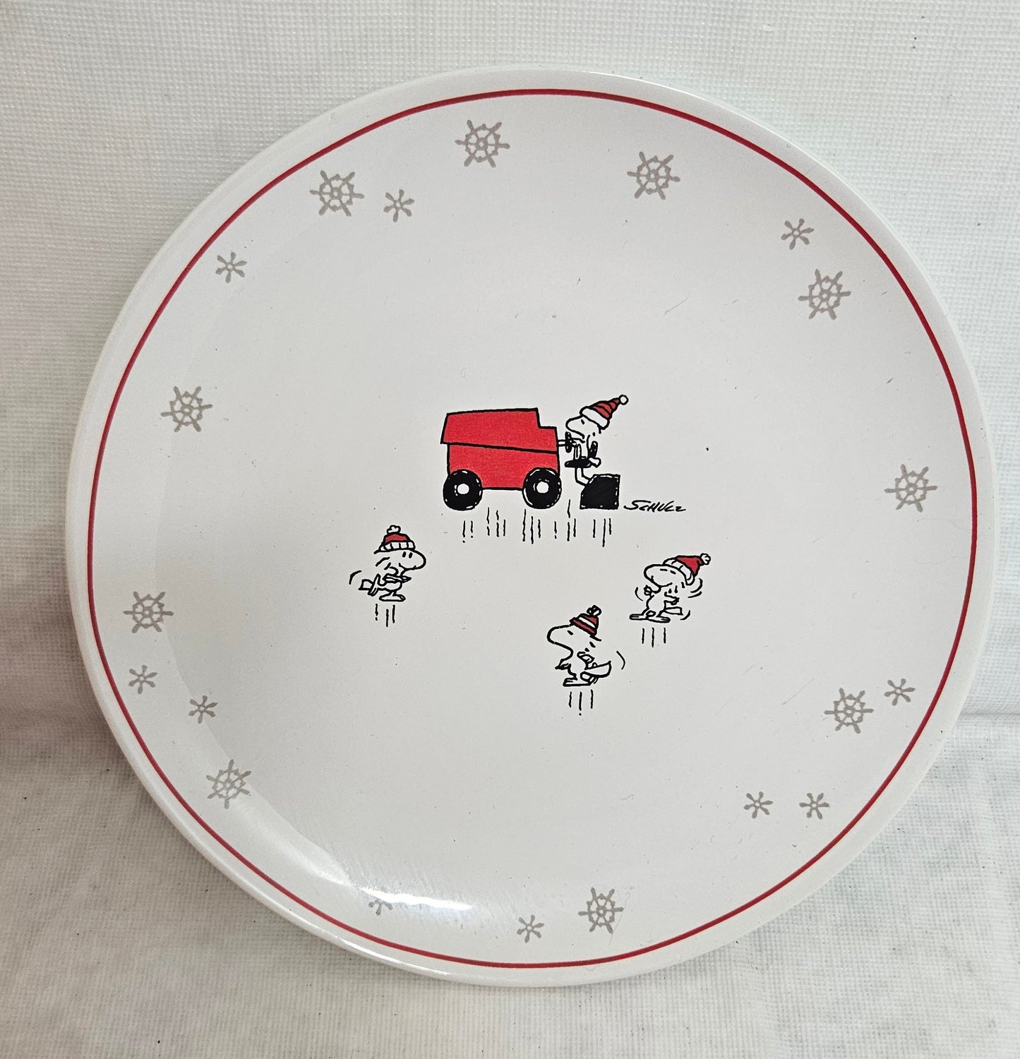 Hallmark Peanuts Dessert Plates Set of 4 with Box