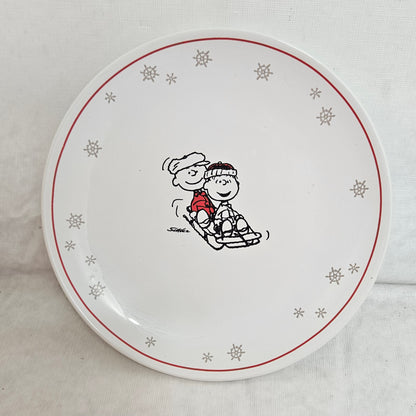 Hallmark Peanuts Dessert Plates Set of 4 with Box