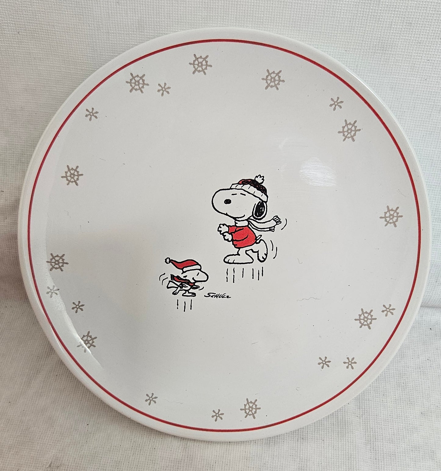 Hallmark Peanuts Dessert Plates Set of 4 with Box