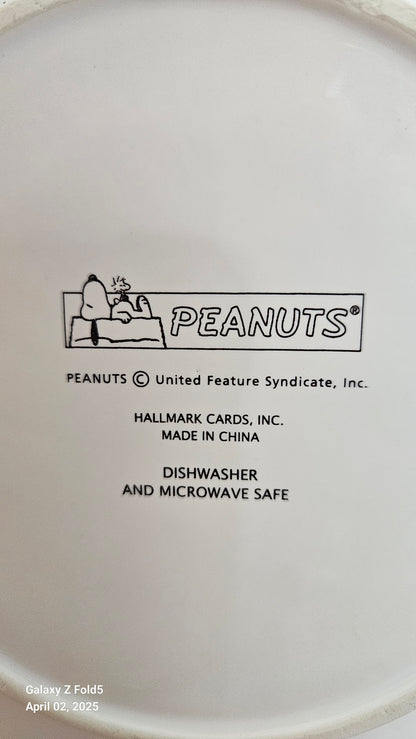 Hallmark Peanuts Dessert Plates Set of 4 with Box