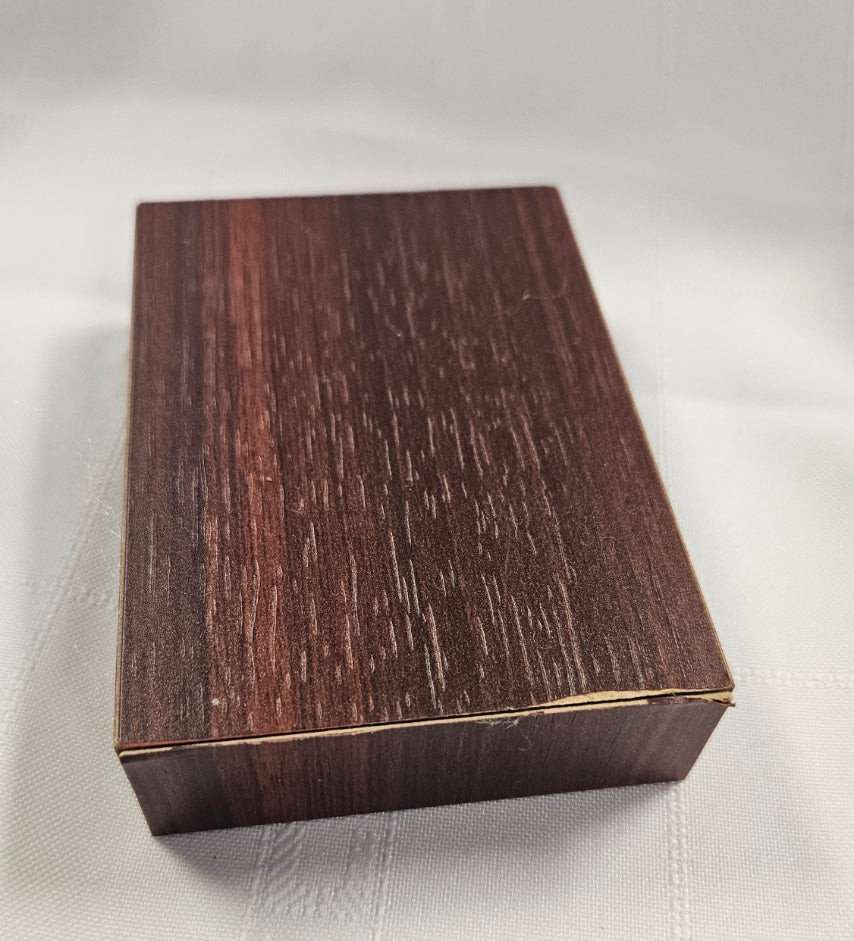 Vintage Gucci Lighter with Wooden Box Made In Italy