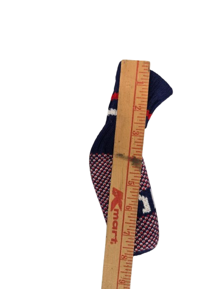 Set of 2 Scott Edward Knitted Golf Club Head Covers #9 and A Iron Covers