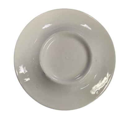 Vintage Currier and Ives Central Park Blue Royal China Ashtray Tobacianna Trinket Dish