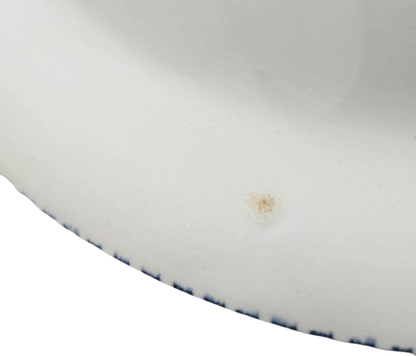 Vintage Currier & Ives Blue Early Winter by Royal China Soup Bowl