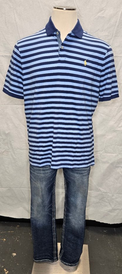 Polo Ralph Lauren Classic Fit Striped Polo Shirt      s11