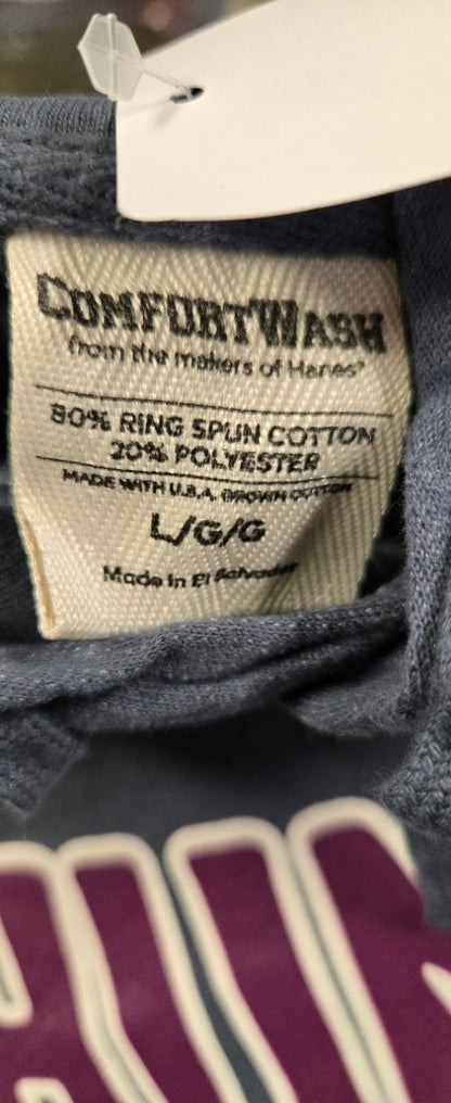 Comfort Wash by Hanes Graphic Fleece Hoodie