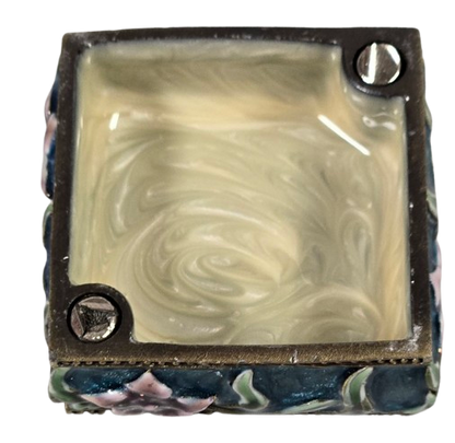 Cherished treasures, jeweled collection, hummingbird trinket box