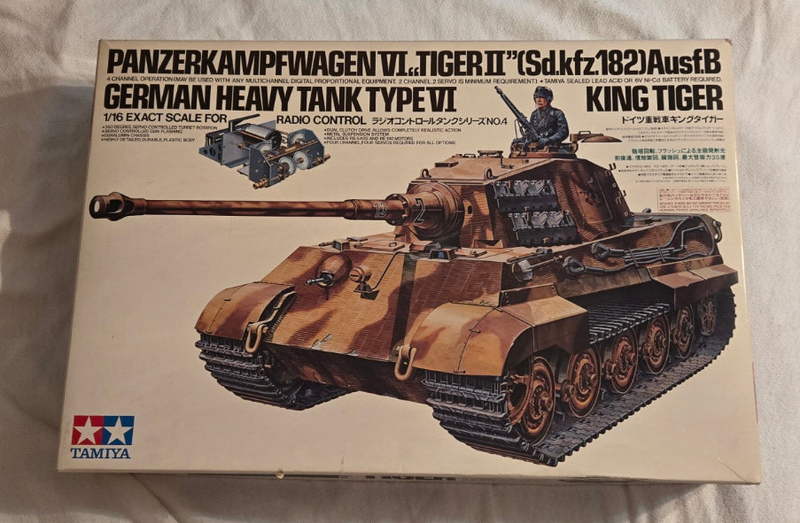 TAMIYA 1/16 German Heavy Tank King Tiger Radio Controlled RC