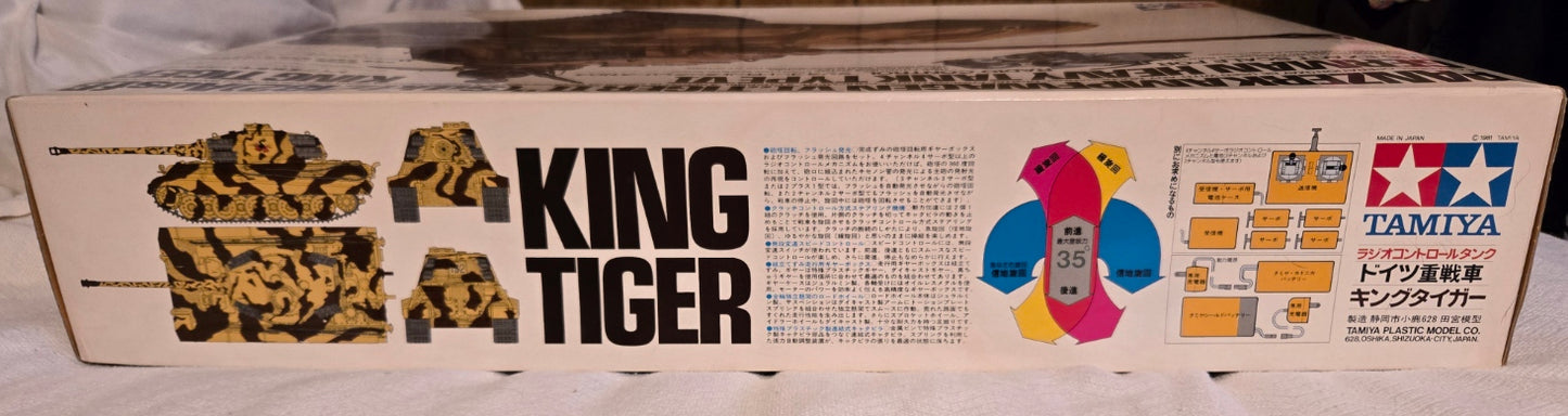 TAMIYA 1/16 German Heavy Tank King Tiger Radio Controlled RC
