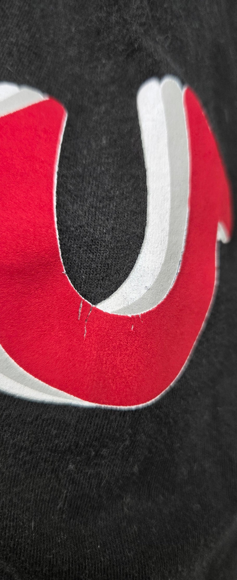 True Religion Black Long Sleeve Tee – Bold Logo & Iconic Horseshoe Sleeves