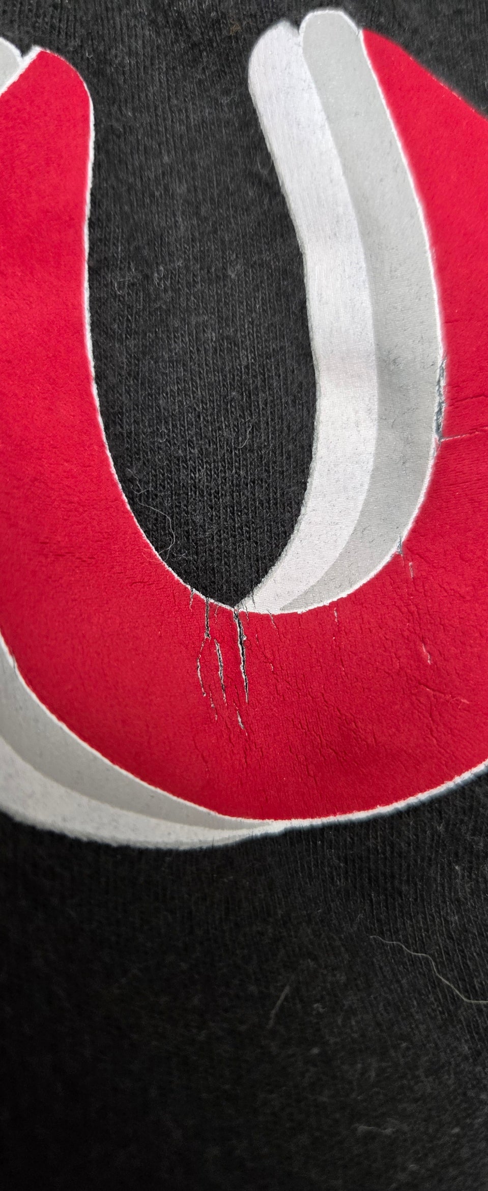 True Religion Black Long Sleeve Tee – Bold Logo & Iconic Horseshoe Sleeves