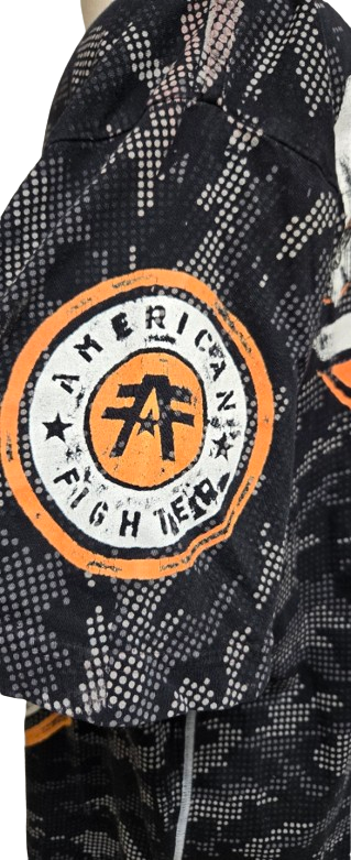 American Fighter Camo Tee – Bold Graphic, Training Division Athletic Style