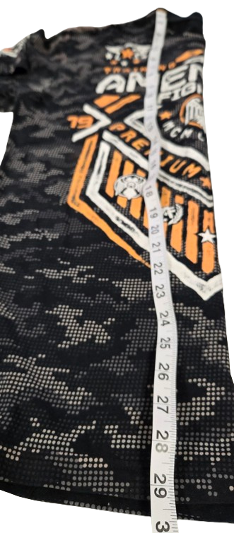 American Fighter Camo Tee – Bold Graphic, Training Division Athletic Style