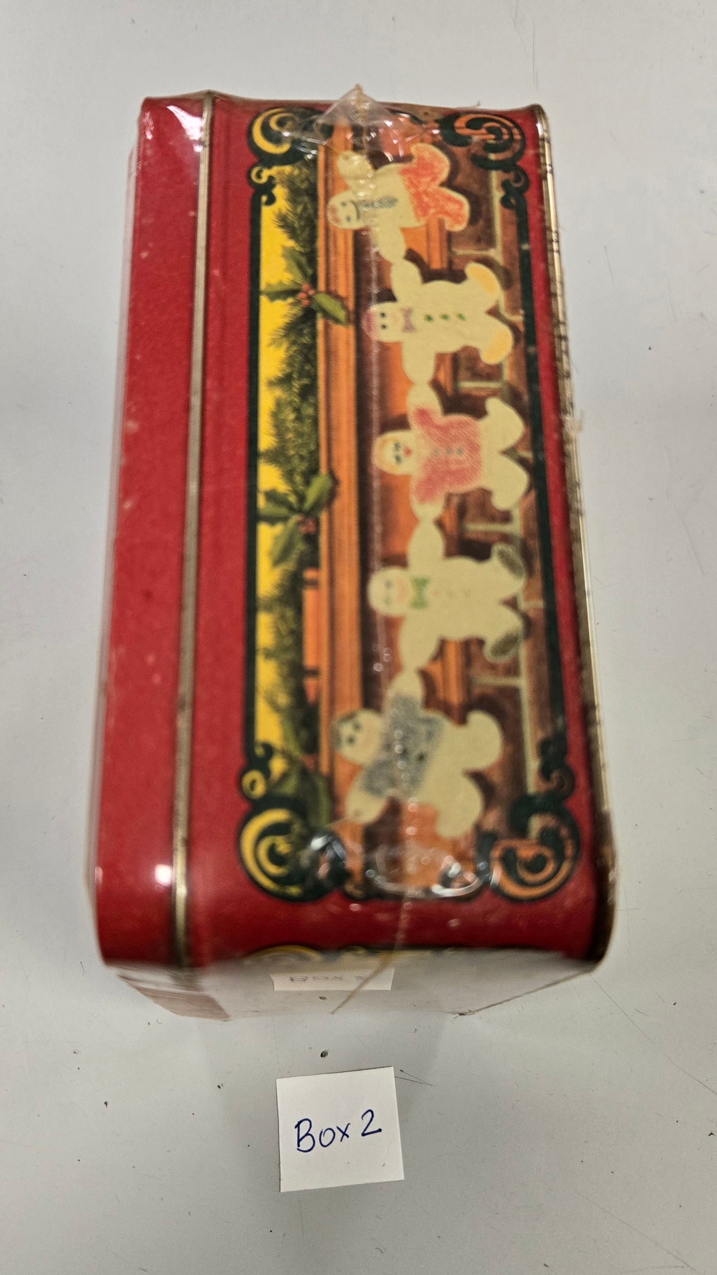 VINTAGE Sealed 1992 Crayola Collectible Holiday Tin, Bear Ornament, and 64 box of Crayons