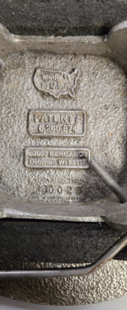 Trailer Hitch Cover Rescue Fire Department Emblem Cast Metal 2" Receiver Made in USA