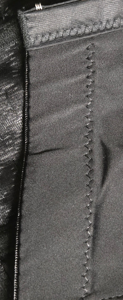 Black Sequin Bustier Crop Top Spaghetti Straps Party Clubwear Sparkly Top