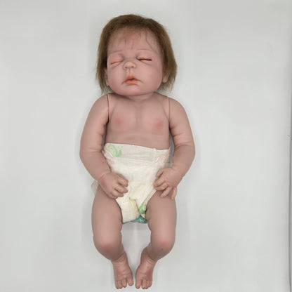 Anatomically Correct Reborn Baby Boy - Weighted with Hand-Rooted Hair