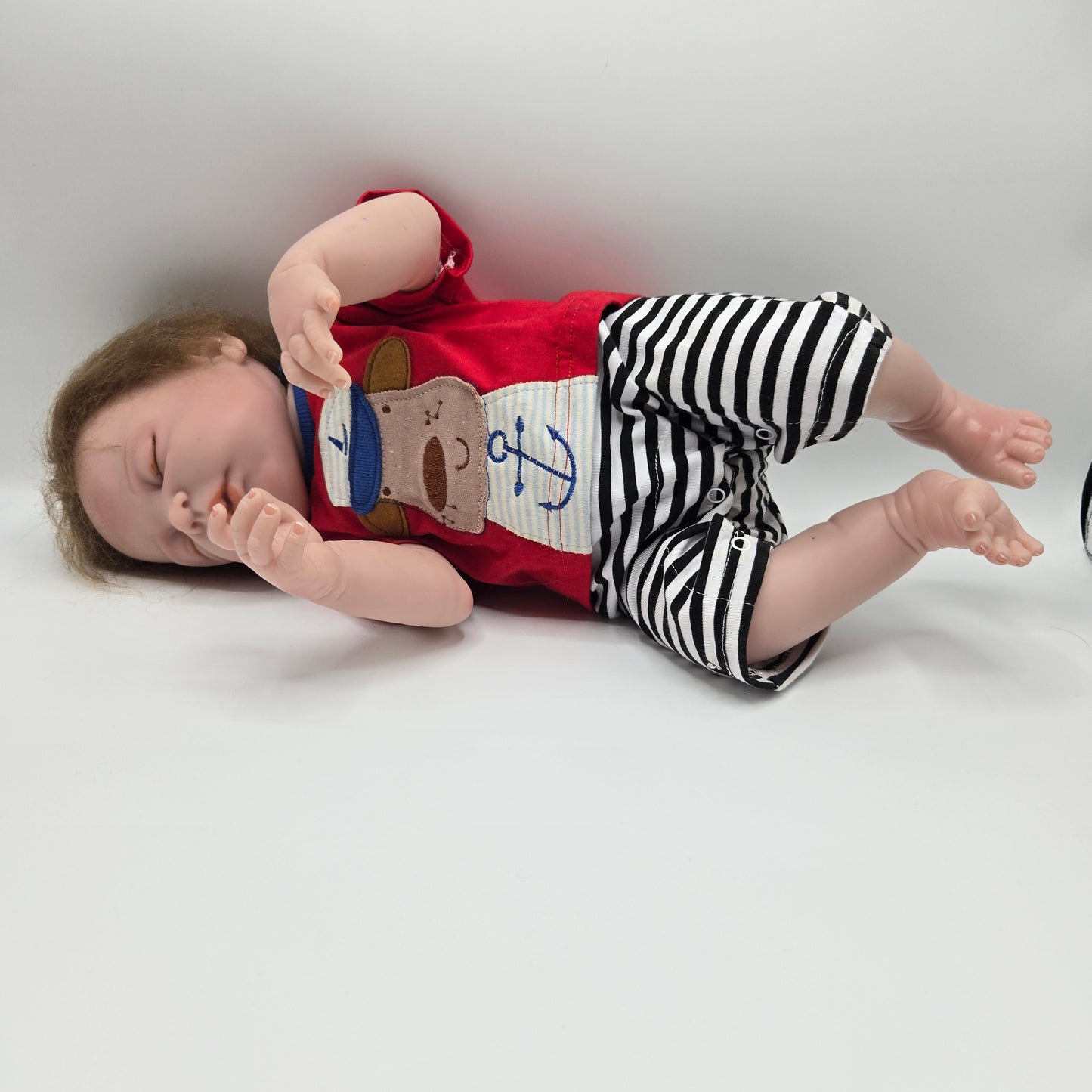Anatomically Correct Reborn Baby Boy - Weighted with Hand-Rooted Hair