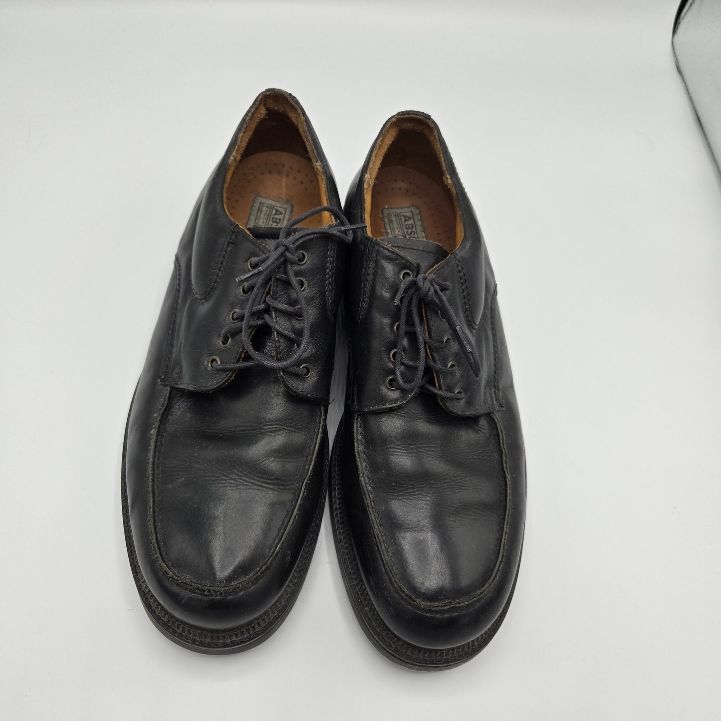 Men’s Italian Leather Dress Shoes - Leather Lined - Absolute Comfort Shock Absorption - Size 11