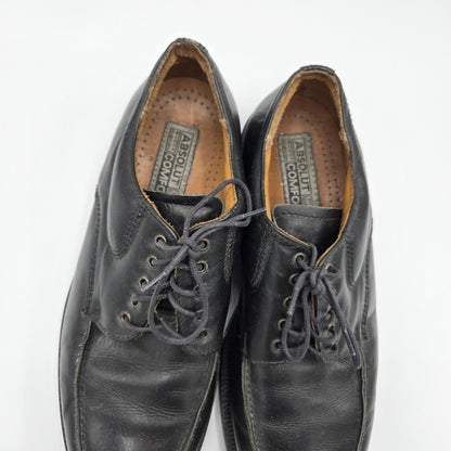 Men’s Italian Leather Dress Shoes - Leather Lined - Absolute Comfort Shock Absorption - Size 11