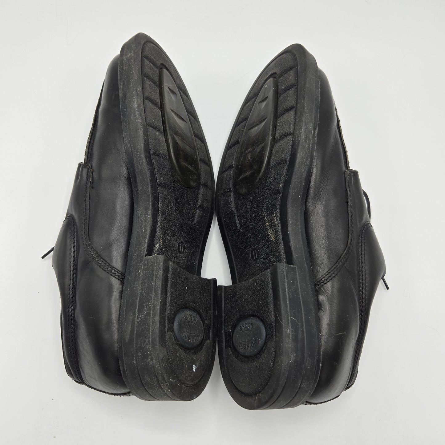 Men’s Italian Leather Dress Shoes - Leather Lined - Absolute Comfort Shock Absorption - Size 11