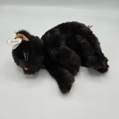 TY Classic Black Cat Plush (2002) – Vintage Collectible Stuffed Animal