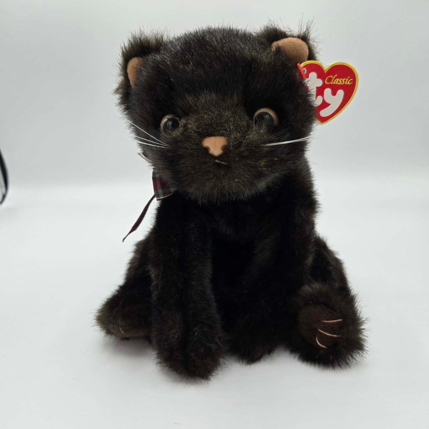 TY Classic Black Cat Plush (2002) – Vintage Collectible Stuffed Animal