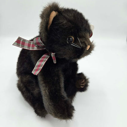 TY Classic Black Cat Plush (2002) – Vintage Collectible Stuffed Animal