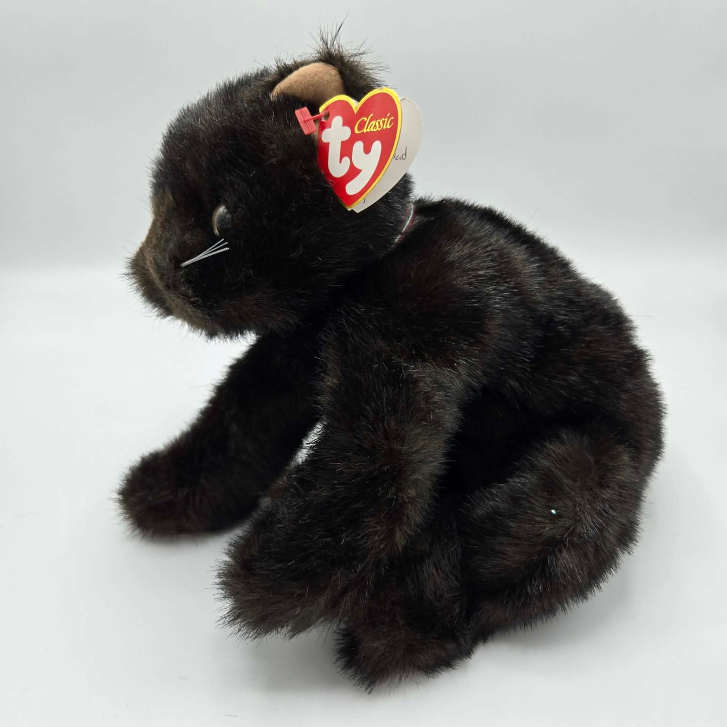 TY Classic Black Cat Plush (2002) – Vintage Collectible Stuffed Animal