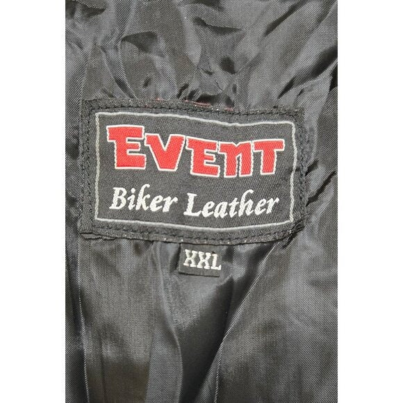 Event Biker Leather Vest XXL